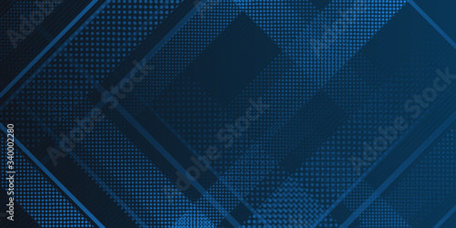 Blue Background. Dark blue abstract background geometry shine and layer element vector for presentation design. Suit for business, corporate, institution, party, festive, seminar, and talks. 