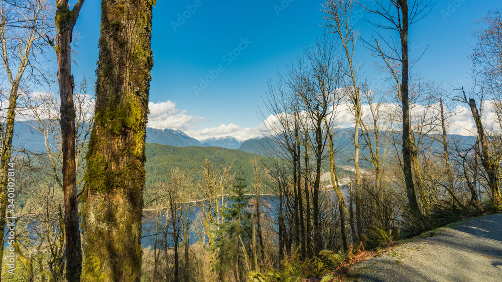 Burrard inlet as seen from TransCanada Trail at Burnaby Mountain - but only in the winter when the trees are bare!
Burrard inlet as seen from TransCanada Trail at Burnaby Mountain - but only in the winter when the trees are bare!