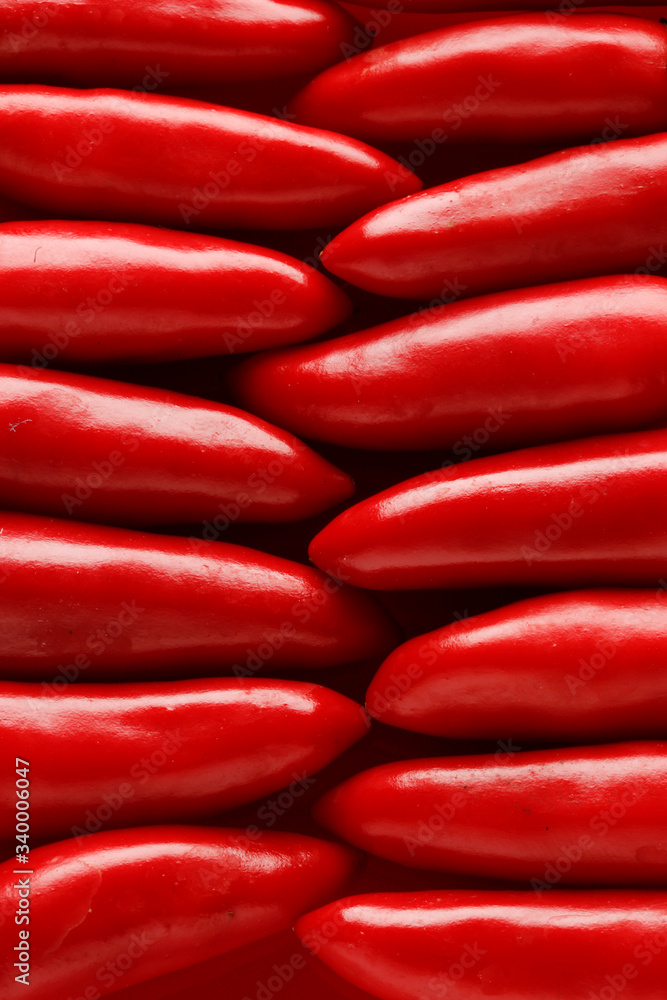 peperoncino Rosso , isolato su sfondo rosso peperoncino Rosso , isolato su sfondo rosso