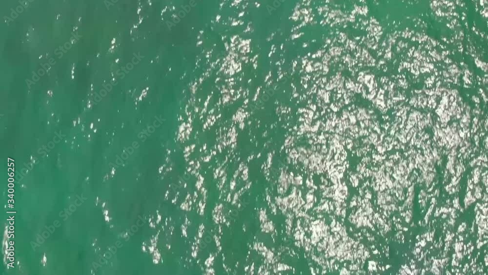 Aerial view of Indian Ocean near Hikkaduwa Beach, Sri Lanka Aerial view of Indian Ocean near Hikkaduwa Beach, Sri Lanka