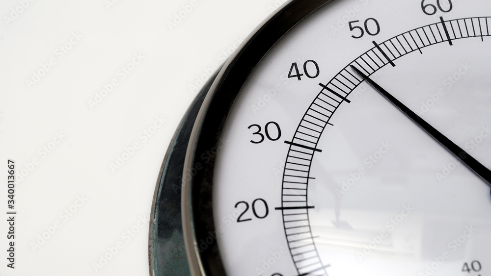 Needle thermometer on a white background. Needle thermometer on a white background.