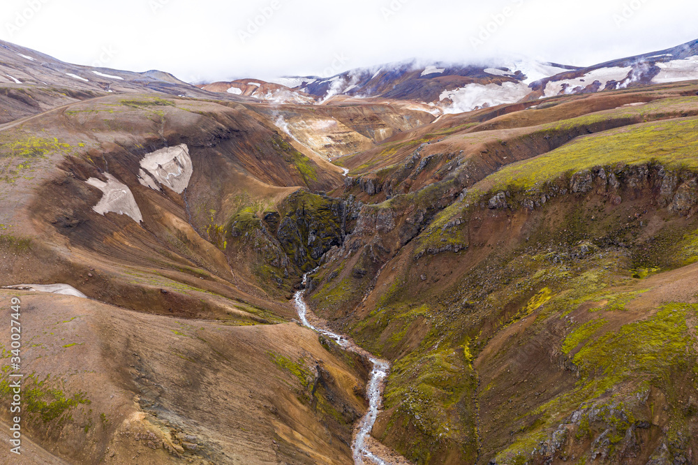 Islandia z lotu ptaka