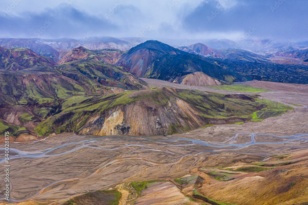 Islandia z lotu ptaka