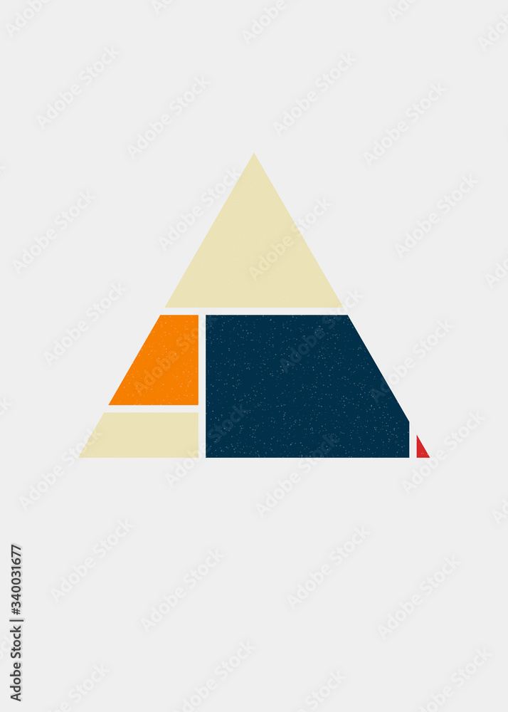 Mondrian style art colorful logo design illustration Mondrian style art colorful logo design illustration