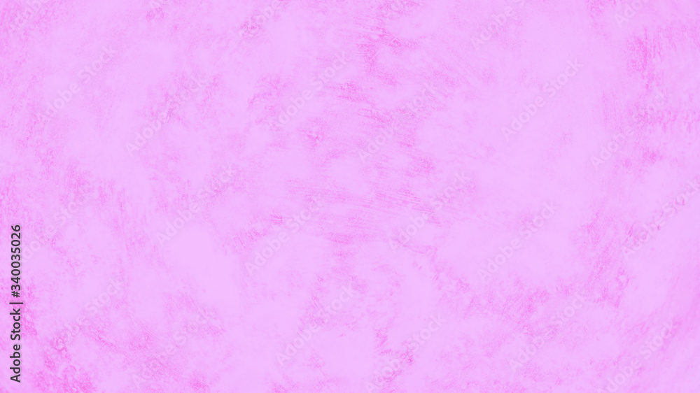 Pink patchy background. Ceramic abstract background with smears of paint, 16:9 panoramic format