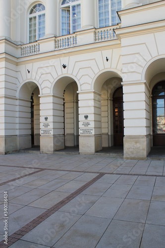 entrance to the church