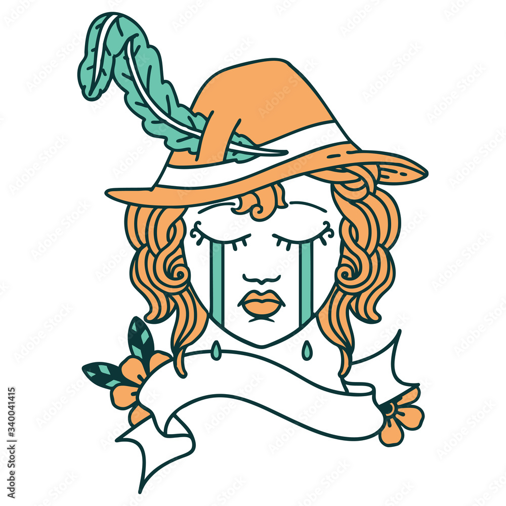 human bard character face illustration human bard character face illustration