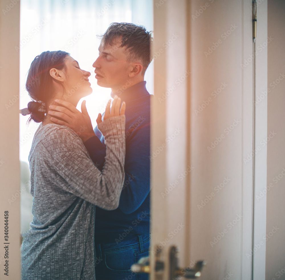 Stockfoto Couple in love. Sensual. Sexy