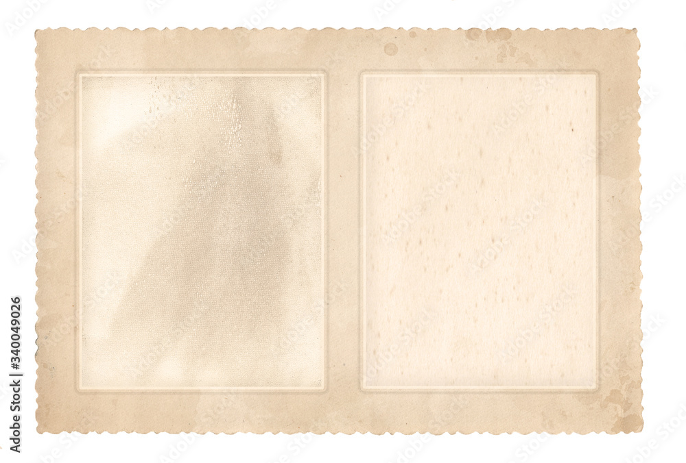 Fototapeta premium Old photo frame