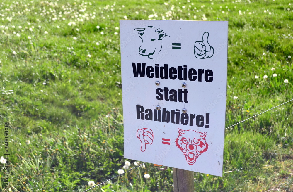 Bauern gegen den Wolf im Schwarzwald