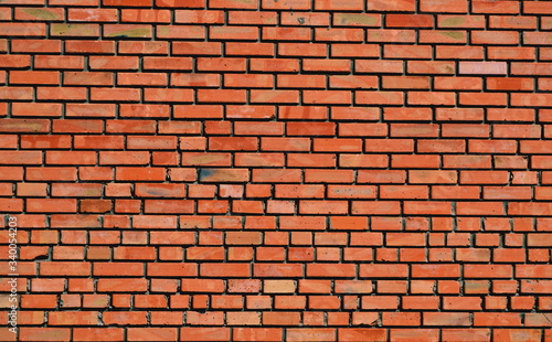 red brick wall background