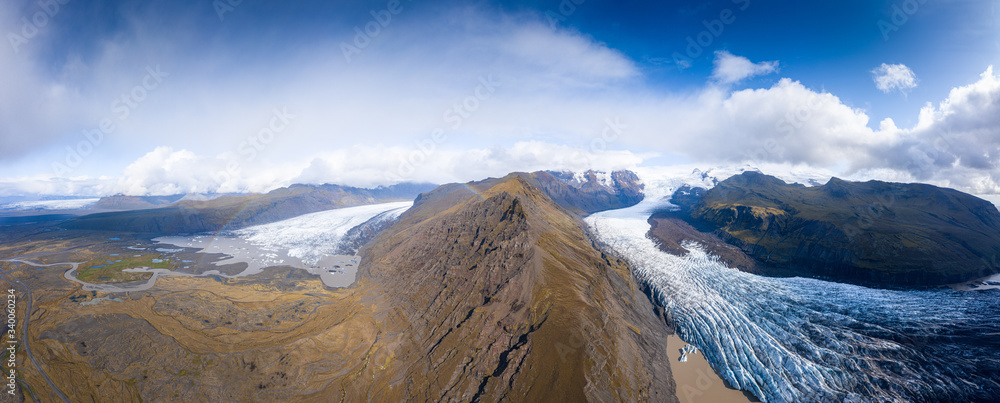 Islandia z lotu ptaka