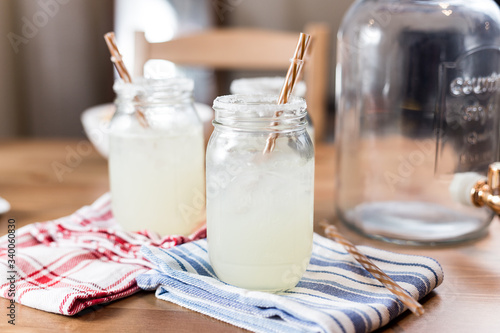 Lemonade drink homemade