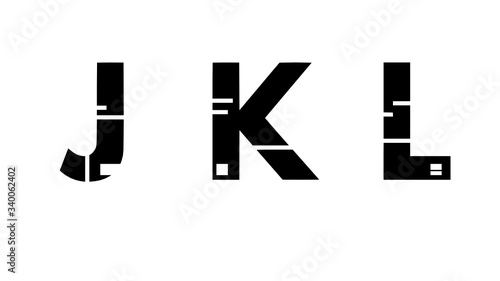 Alphabet JKL