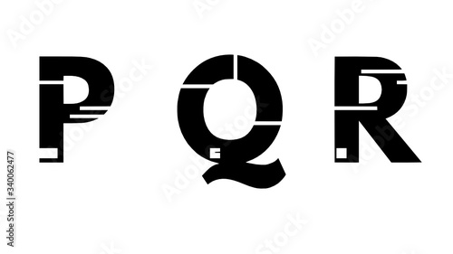 Alphabet PQR