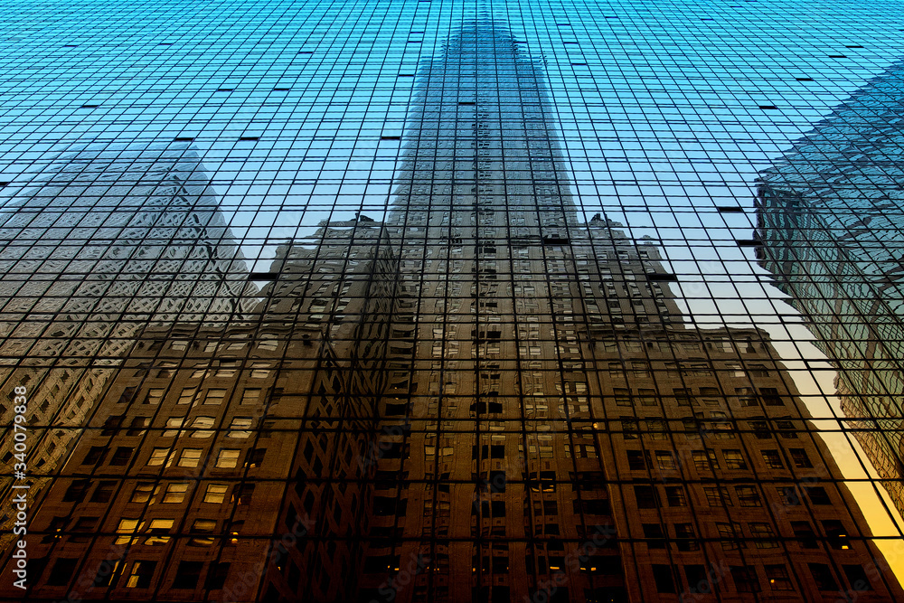 reflet empire state building