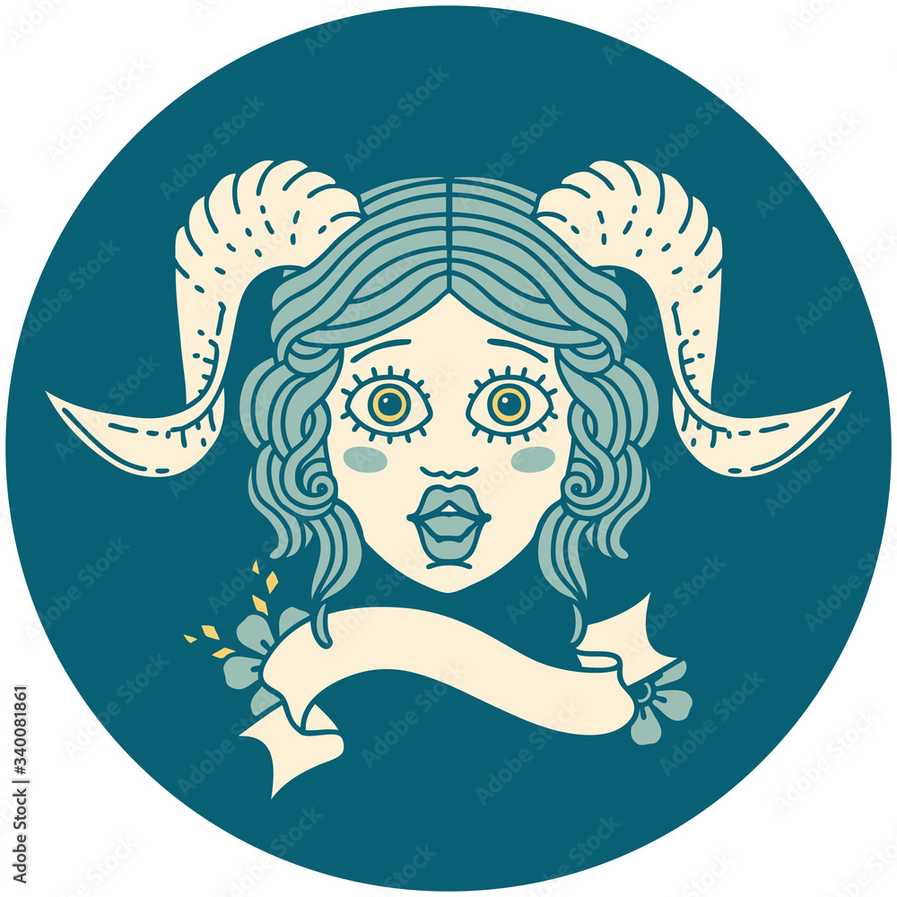 tiefling character face illustration tiefling character face illustration