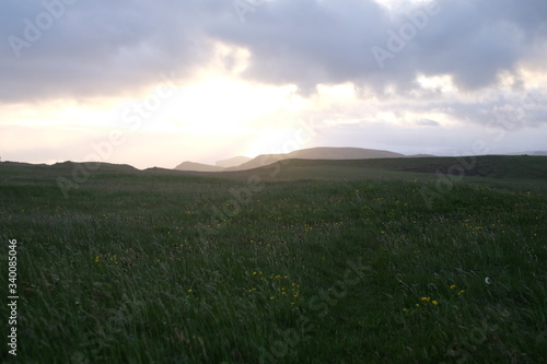 Iceland Sunset Panorama