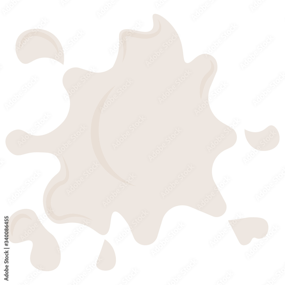 Isolated cake cream Isolated cake cream