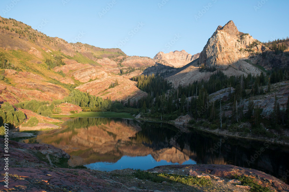 Up in the mountains above the Salt Lake Valley, there are beautiful little pockets of nature to escape into, like Lake Blanche (if you can make the 4-mile steep climb to find it!)