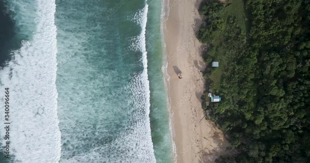 Aerial view of Nyang Nyang beach,Bali,Indonesia Aerial view of Nyang Nyang beach,Bali,Indonesia