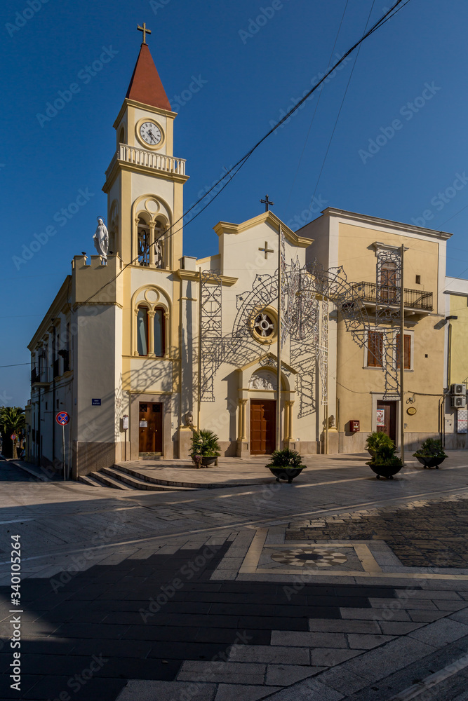 Stella Maris Church in Manfredonia, Italy