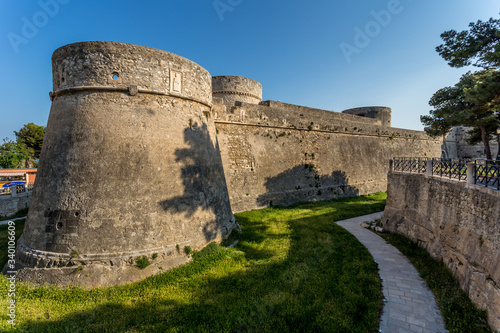 Swabian Castle in Manfredonia, Italy
