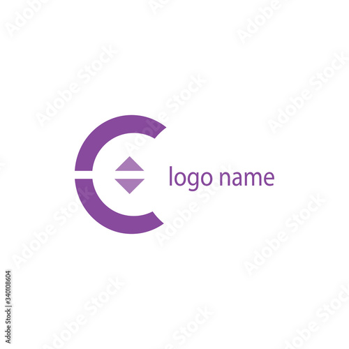 Free Download Letter C Unique logo simple color vector design - GFXLoad