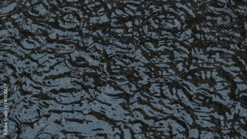 hard rain (fast & slow motion / 早回しとスローモーション)