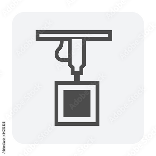 pipe testing icon