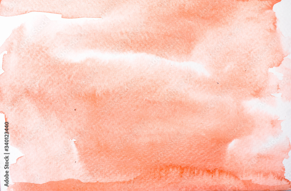 Fototapeta premium Watercolor art on paper.