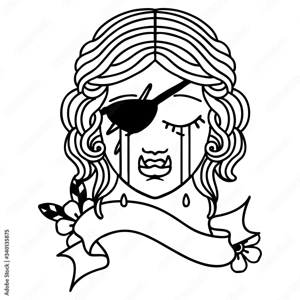 crying orc rogue character face illustration crying orc rogue character face illustration