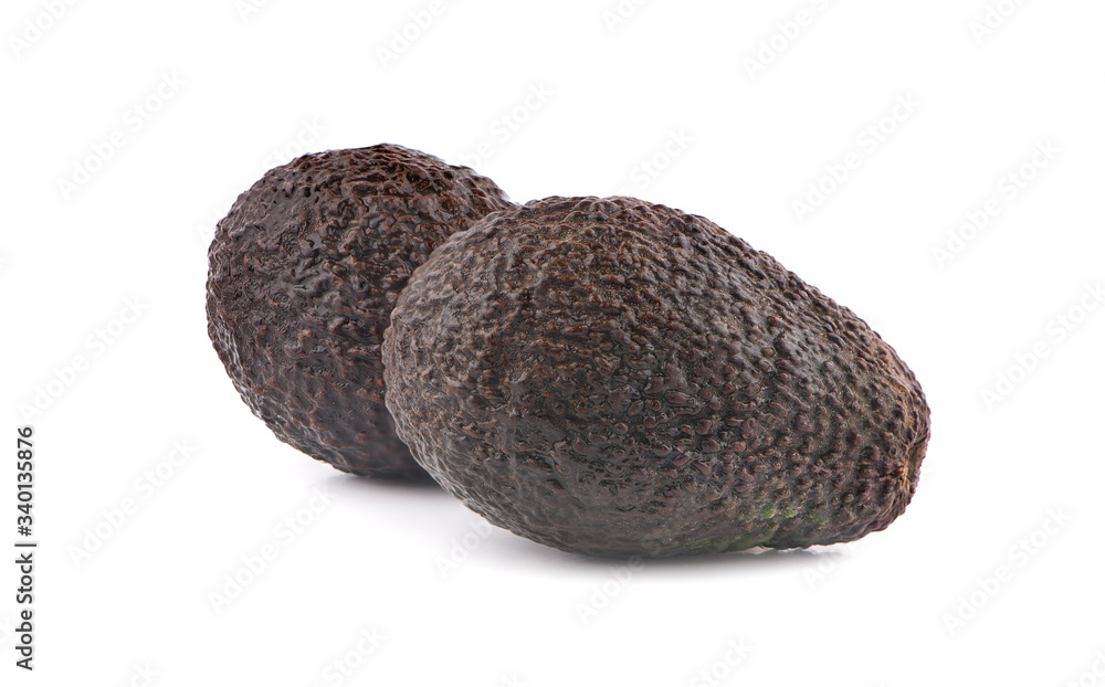 avocado fruit an isolated on white background avocado fruit an isolated on white background