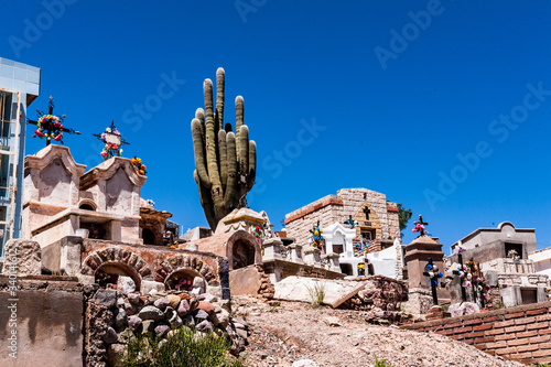 cemetery in the hills maimara city argentina