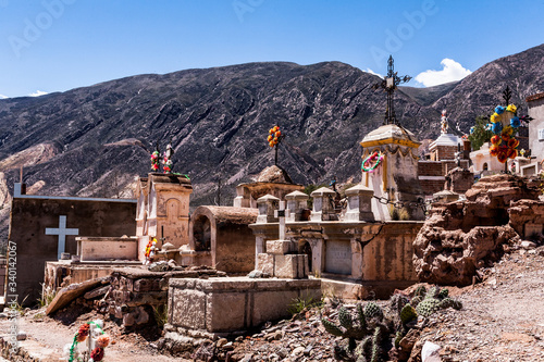 cemetery in the hills maimara city argentina