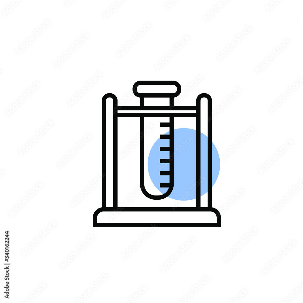 test tube icon vector modern design isolated on white background test tube icon vector modern design isolated on white background