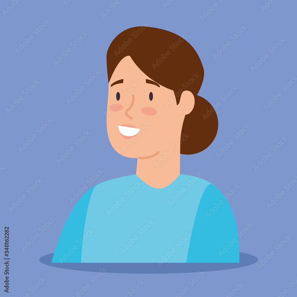 beautiful woman avatar character icon vector illustration design beautiful woman avatar character icon vector illustration design