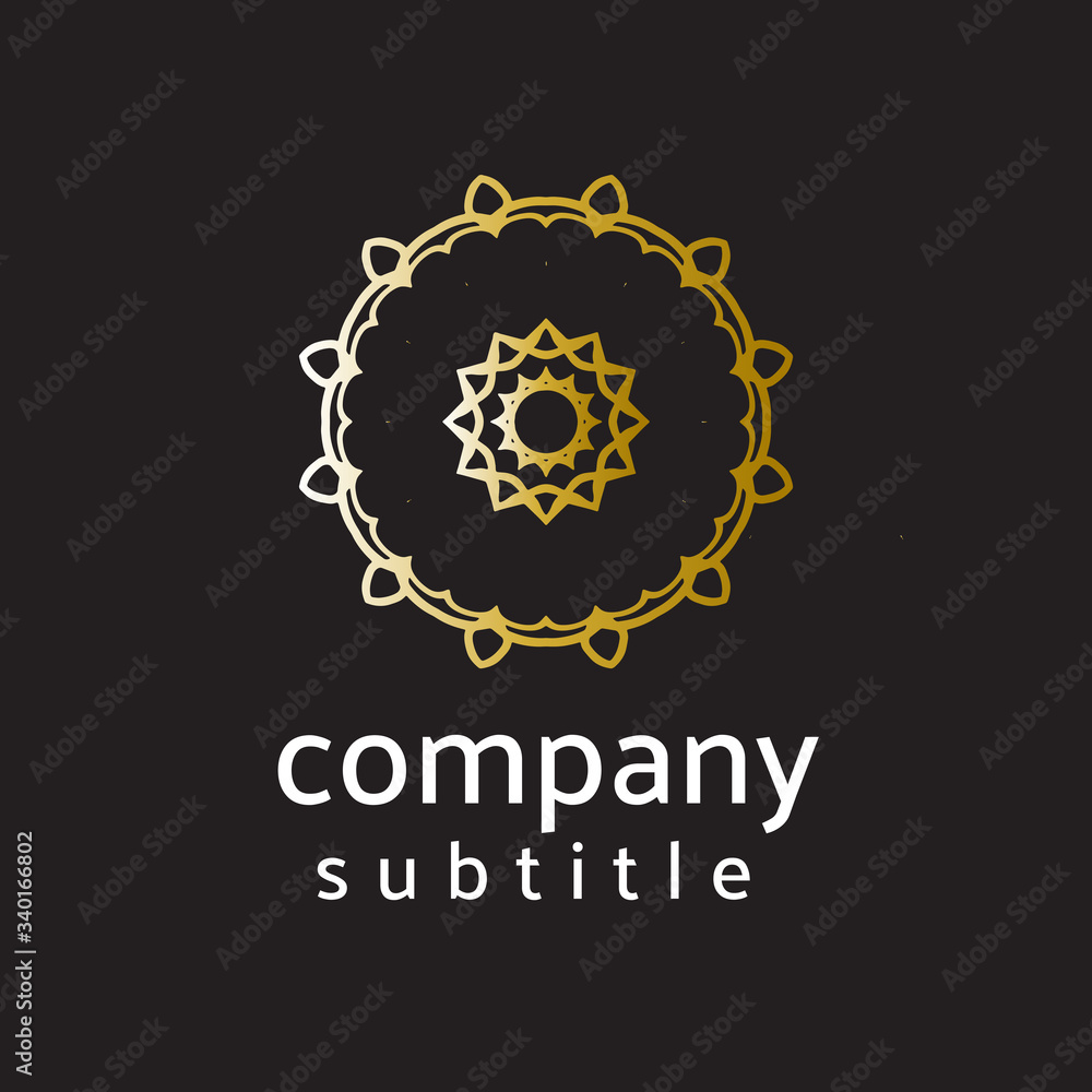 Fototapeta premium ornament logo