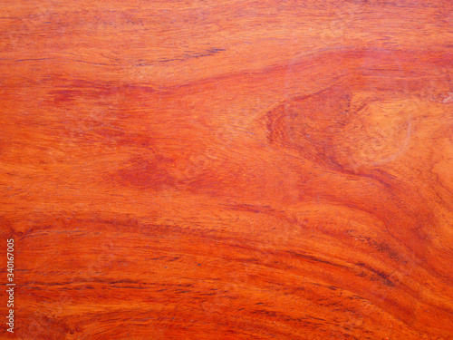 texture of the red wood background, laminate plywood floor © amonphan