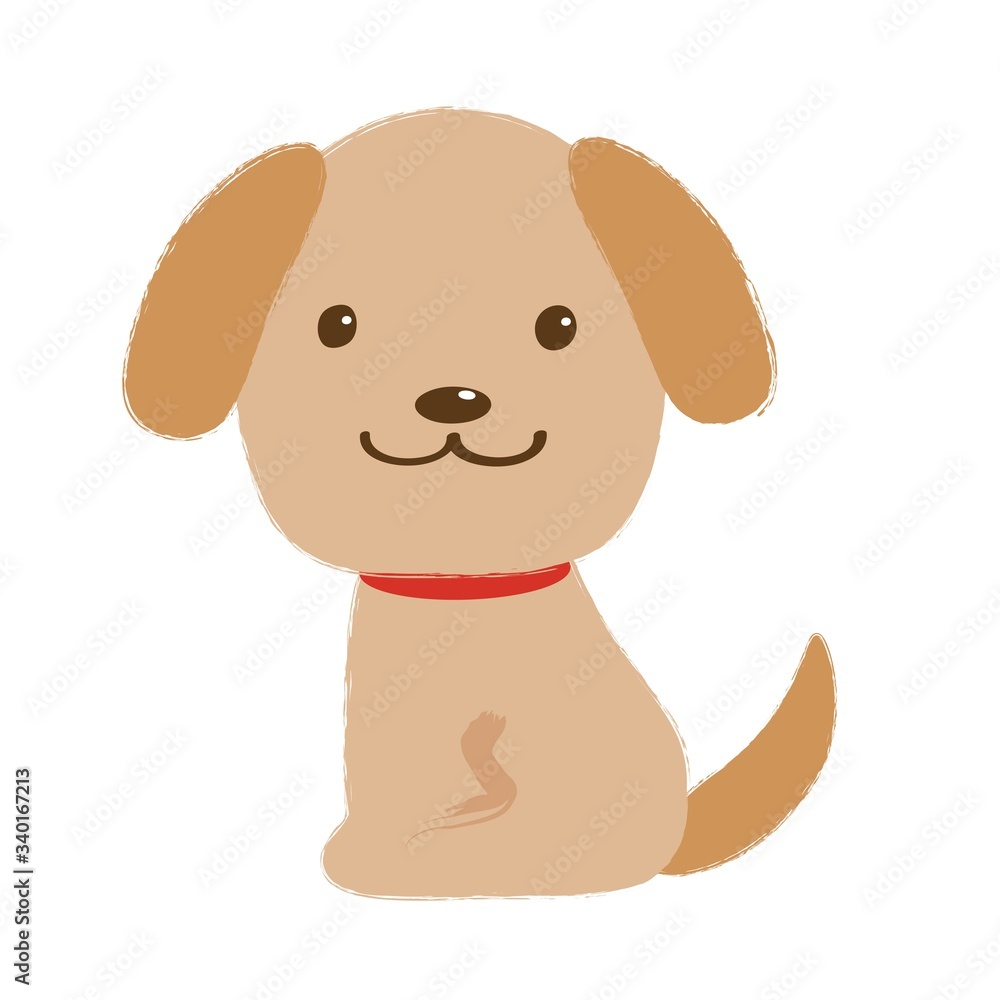 仔犬のイラスト 仔犬のイラスト