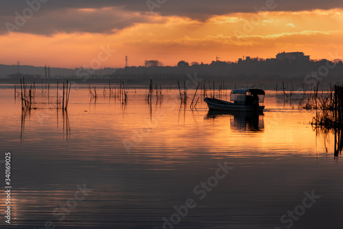 go fishing on the lake.