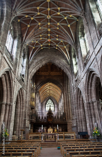 Chester cathedral interior 