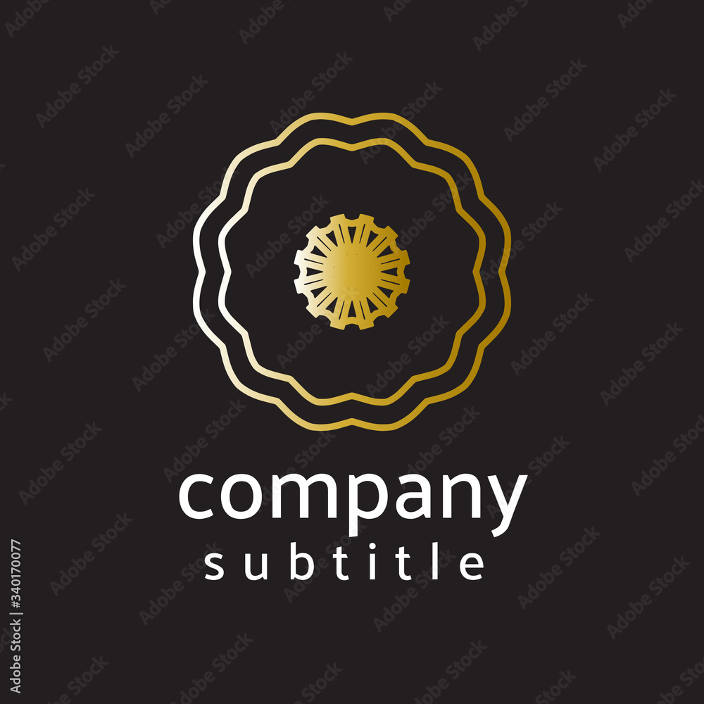 Fototapeta premium ornament logo