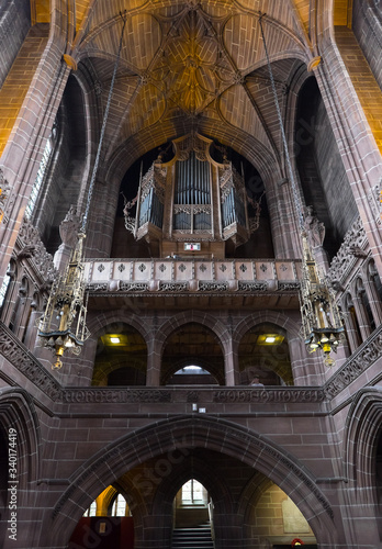 Liverpool cathedral interior
