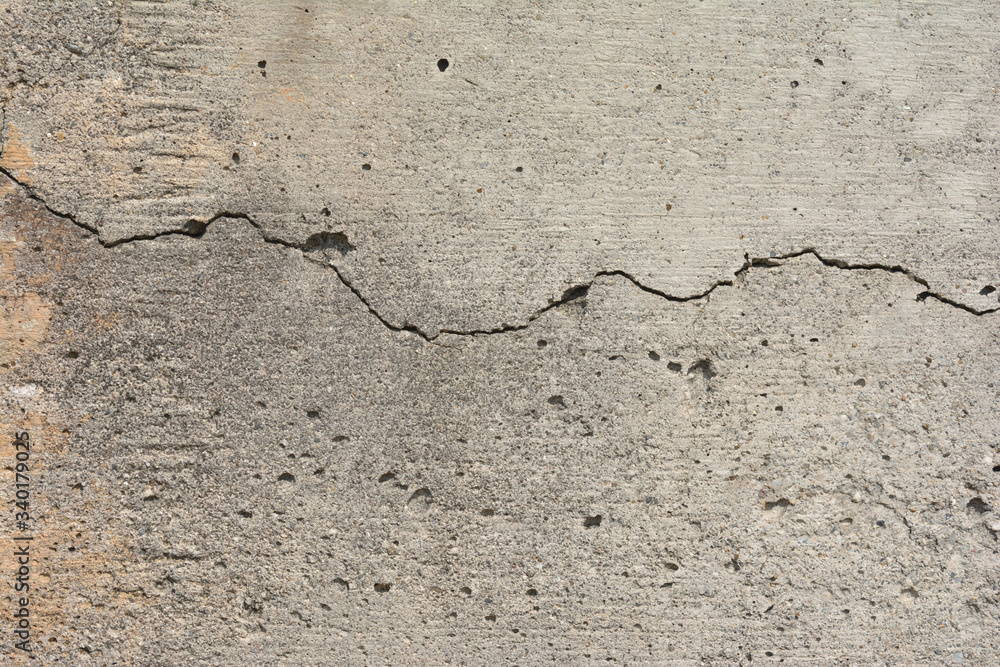 Obraz premium ヒビ割れたコンクリート