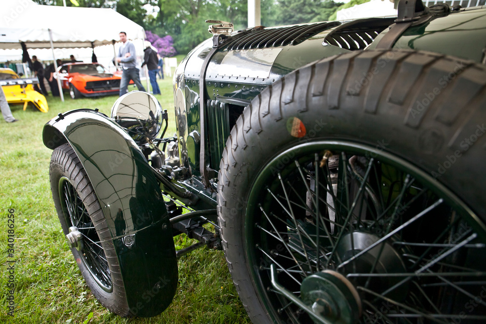 Bentley eight three quarter view Bentley eight three quarter view