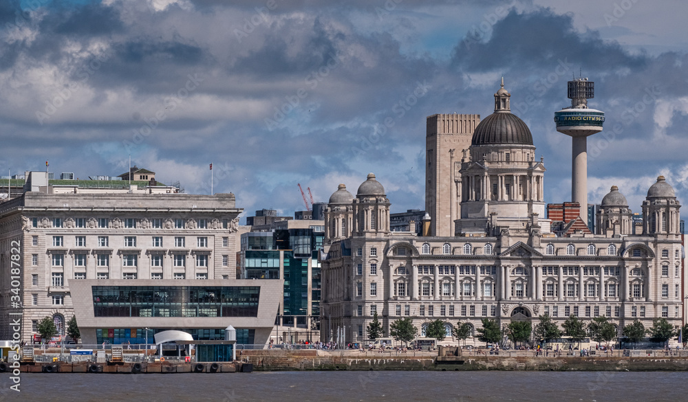 Liverpool Waterfront from the Mersey River 5