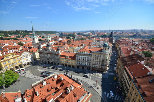landscape of Prague,Czech Republic