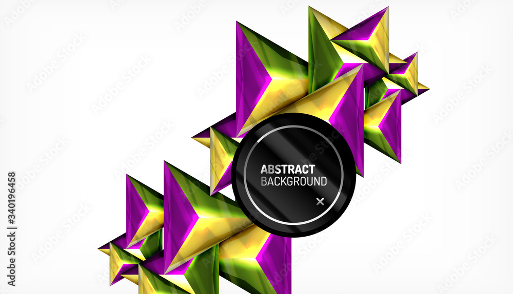 Triangle geometric vector abstract background Triangle geometric vector abstract background