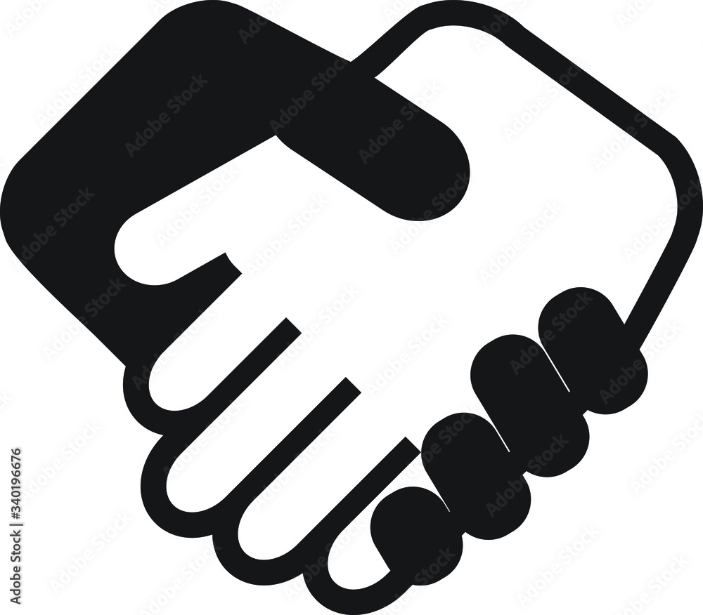 Handshake vector icon Contract agreement Handshake vector icon Contract agreement